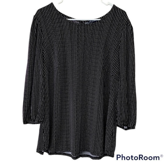 Adrianna Papell Tops - Adrianna Papell polka dot top